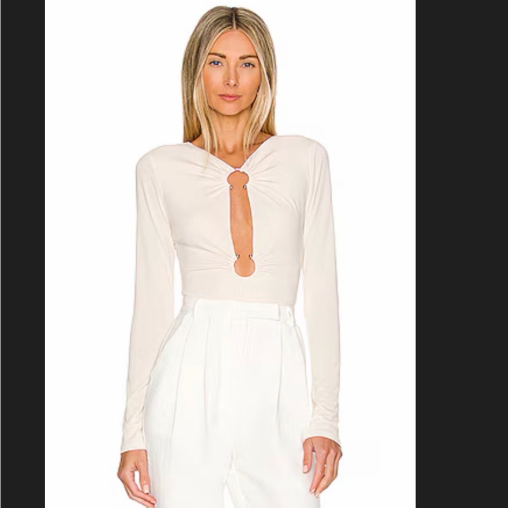 REYES BODYSUIT IN BEIGE
